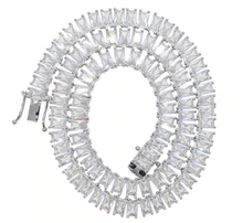 Load image into Gallery viewer, Madison Baguette Necklace
