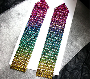 Rainbow Drop Earrings