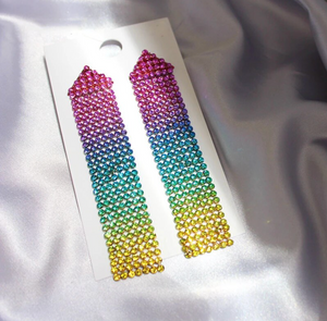 Rainbow Drop Earrings