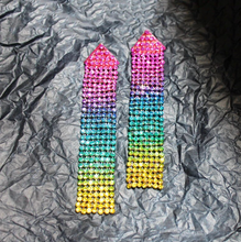 Load image into Gallery viewer, Rainbow Drop Earrings
