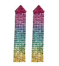 Load image into Gallery viewer, Rainbow Drop Earrings
