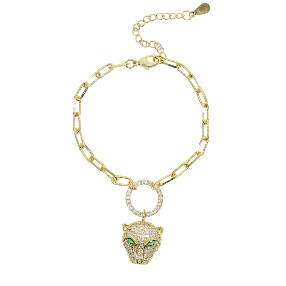 Jade Gold Bracelet