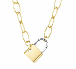 Lock Link Chain Choker