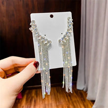 Load image into Gallery viewer, Ear Cuff Tassel Earrings
