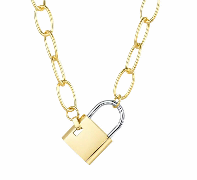 Lock Link Chain Choker