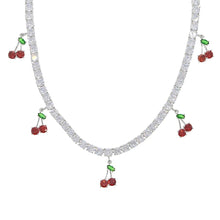 Load image into Gallery viewer, Cereza Tennis Necklace
