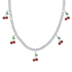 Cereza Tennis Necklace