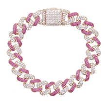 Load image into Gallery viewer, Bubblegum Cuban Bracelet
