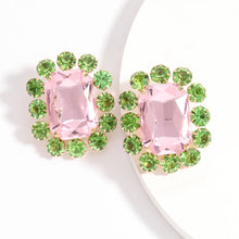 Load image into Gallery viewer, Gem Flower Earrings
