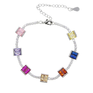 Duomo Baguette Bracelet in Silver