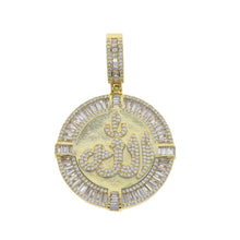 Load image into Gallery viewer, Allah Name Round Pendant
