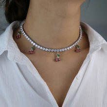 Load image into Gallery viewer, Cereza Tennis Necklace
