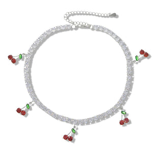 Cereza Tennis Necklace