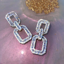 Load image into Gallery viewer, Lulu Baguette Earrings
