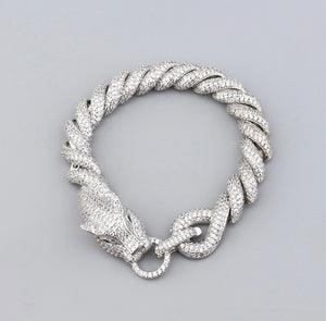 Panthère Luxe Bracelet in Silver